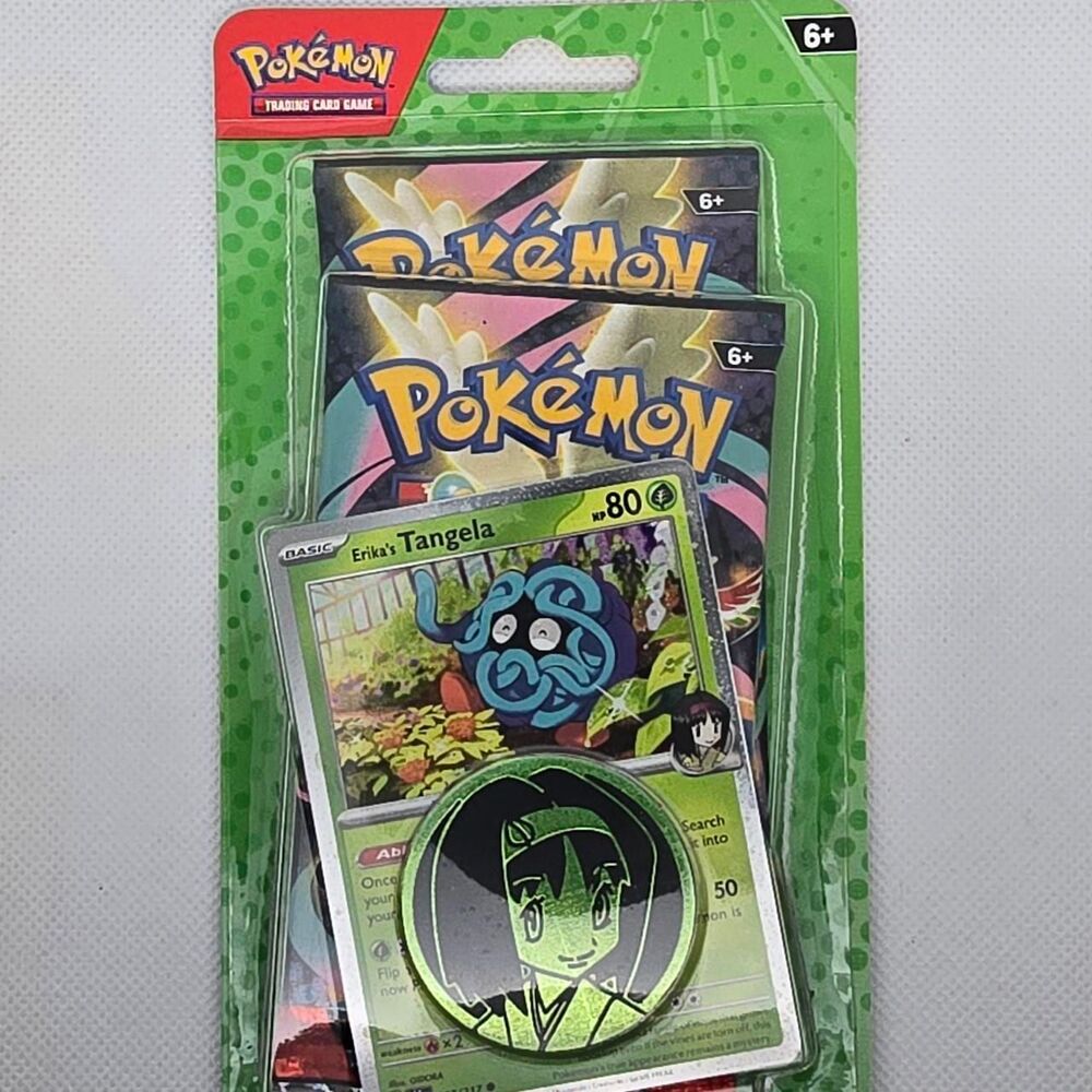 Erika's Tangela 2-pack Blister Ascended Heroes Pokemon